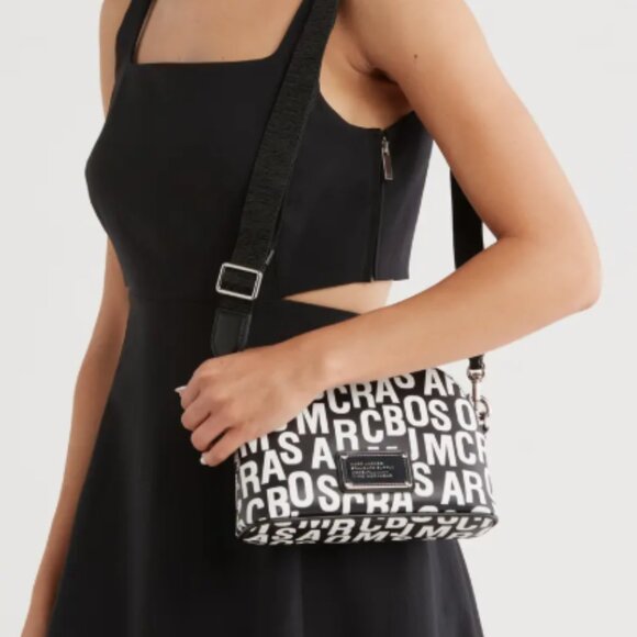 Marc Jacobs Jumbled Logo Dome Crossbody Bag NWOT - Picture 2 of 6